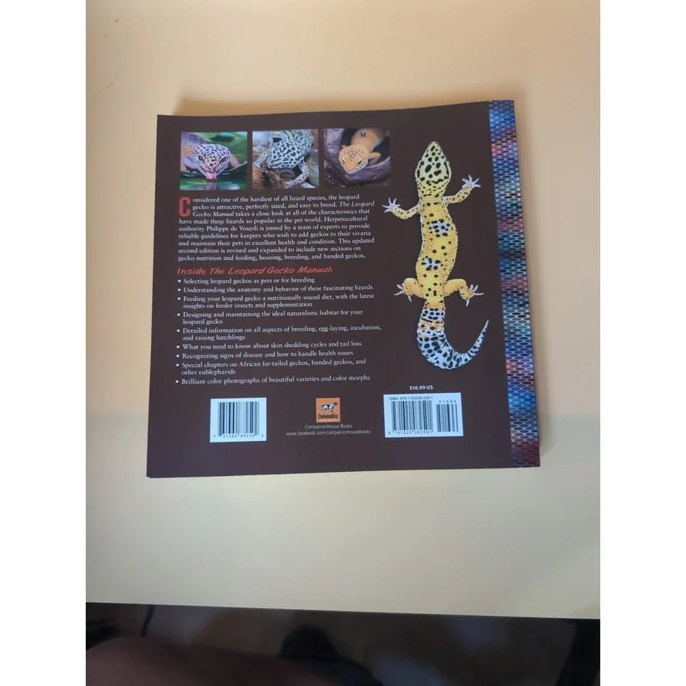 Leopard Gecko Manual :‎ Expert Advice for Keeping and Caring for a Healthy...